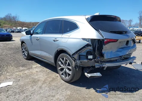 2024 Acura Mdx Technology Package from USA, damaged, VIN 5J8YE1H41RL001186